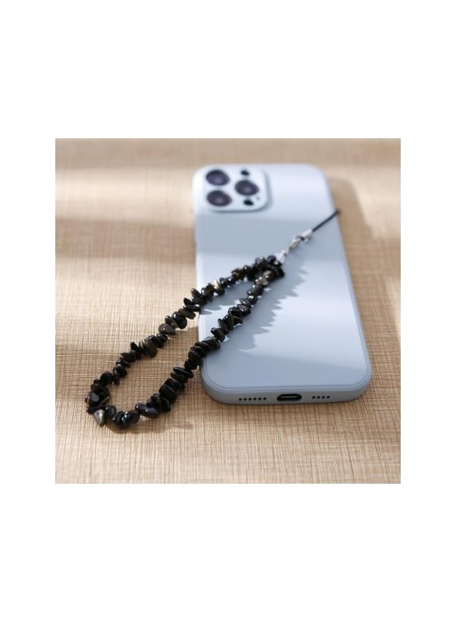 Green Tiger 2 Pcs Phone Lanyard Wrist Strap with Charm Chain for Mobile Phone AirPods Women Girls Accessories - Image 4