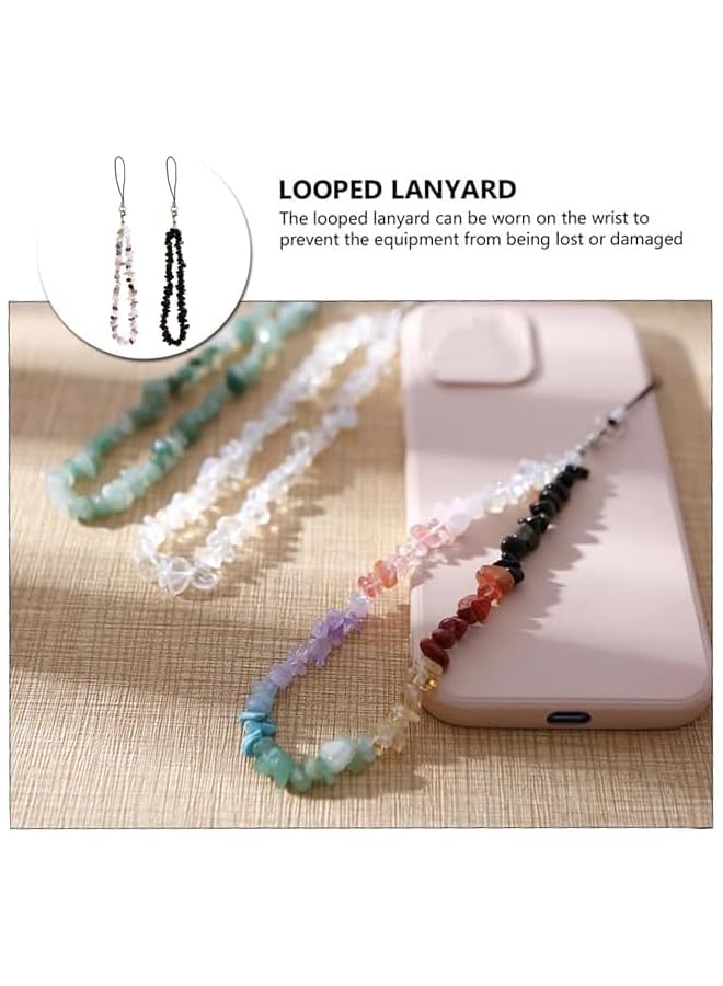 Green Tiger 2 Pcs Phone Lanyard Wrist Strap with Charm Chain for Mobile Phone AirPods Women Girls Accessories - Image 3