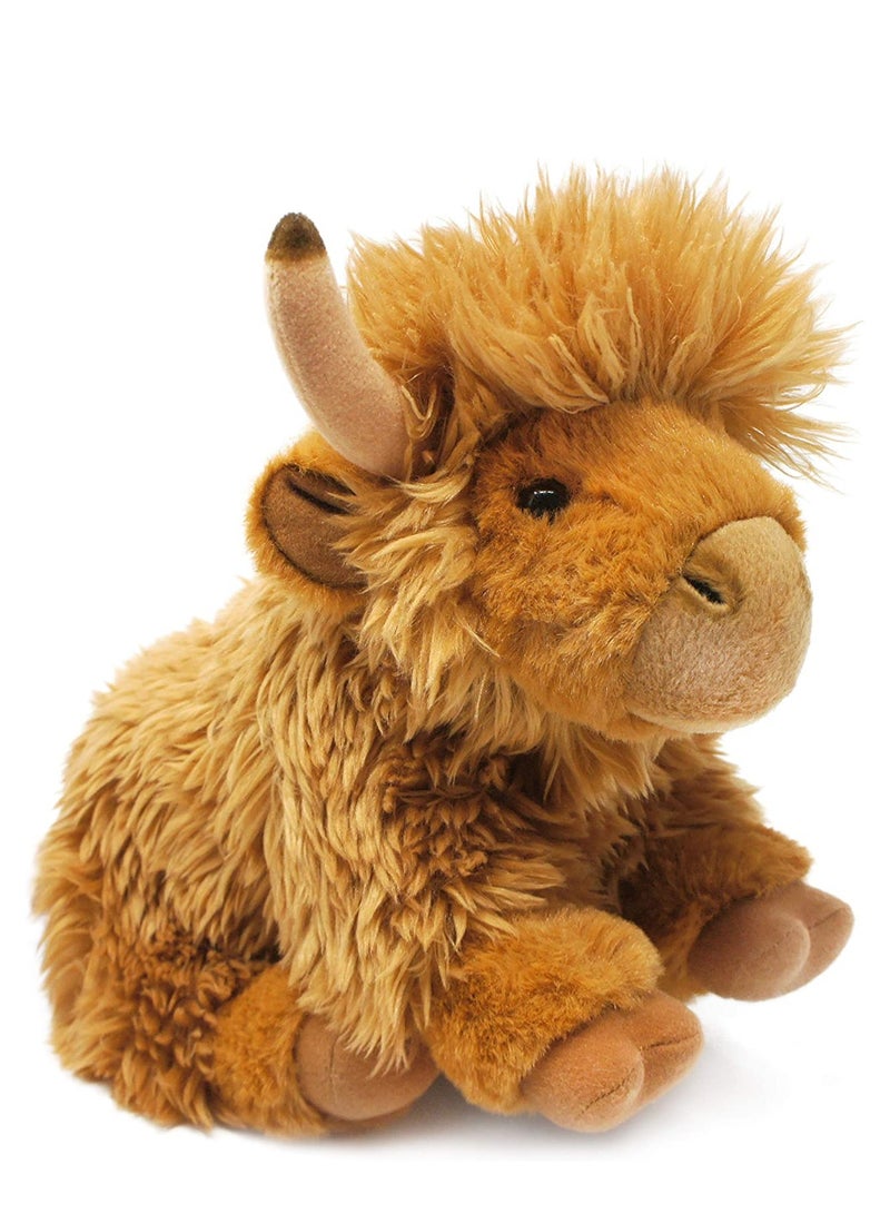 Viahart Henley The Highland Cow Soft Plush toy for Kids | Huggable Stuffed Animals| Fluffy toys for Baby, Children, Toddler | Polyester Fabric | Polypropelene Filling | Recommended Age 3+