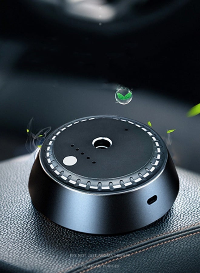 JCB CHIC رذاذ عطر ذكي متطور مثبت على السيارة مع معطر هواء السيارة القوي وطويل الأمد، ناشر عطر كهربائي قابل للتعديل ناشر عطر كهربائي قابل لإعادة الشحن USB قابل لإعادة الشحن (ناشر رائحة السيارة + 30 مل من زيت الكولونيا العطري) - Image 1