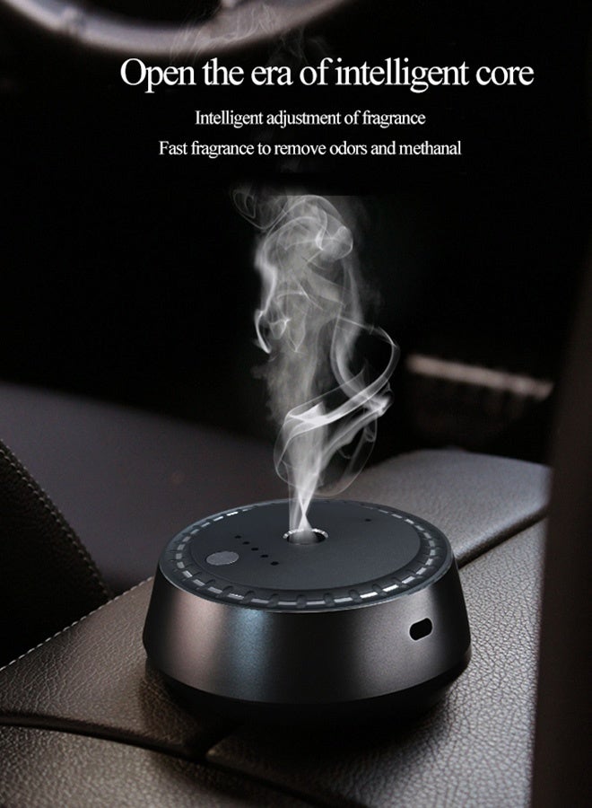 JCB CHIC رذاذ عطر ذكي متطور مثبت على السيارة مع معطر هواء السيارة القوي وطويل الأمد، ناشر عطر كهربائي قابل للتعديل ناشر عطر كهربائي قابل لإعادة الشحن USB قابل لإعادة الشحن (ناشر رائحة السيارة + 30 مل من زيت الكولونيا العطري) - Image 3