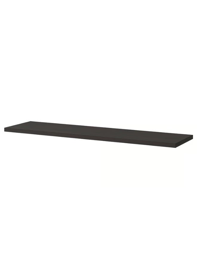 IKEA (IKEA) رف بني-أسود 120×30 سم - Image 1