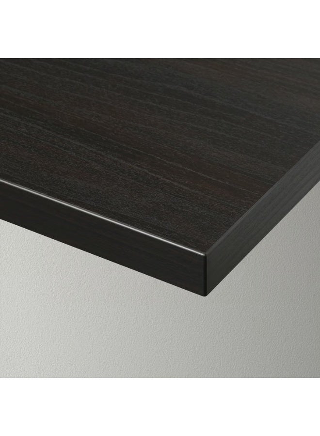 IKEA (IKEA) رف بني-أسود 120×30 سم - Image 2