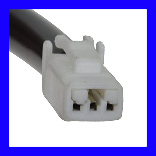 TRQ 2 Piece Driver and Passenger Side Mirror Assembly Set Manual Folding Electric Adjustment Non-Heated No Memory Black Compatible with 1992-1996 Toyota Camry US Built - Image 4