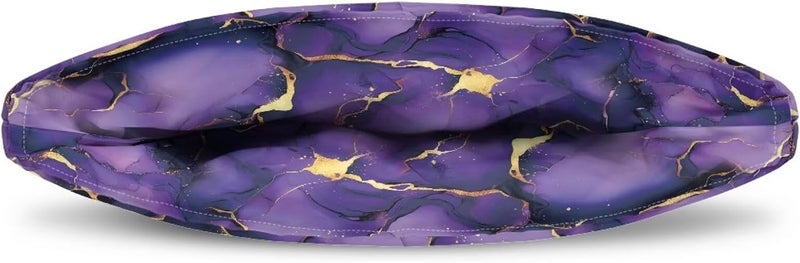 Tea Pot Cover for Keeping Warm Purple Tea Pot Cover Tea Pots Cosy Insulated Tea Cozies Home Kitchen Decoration Teapot Dust Cover Warming Tea Kettle Quilt Marble Tea Cozies Double Insulated - Image 5
