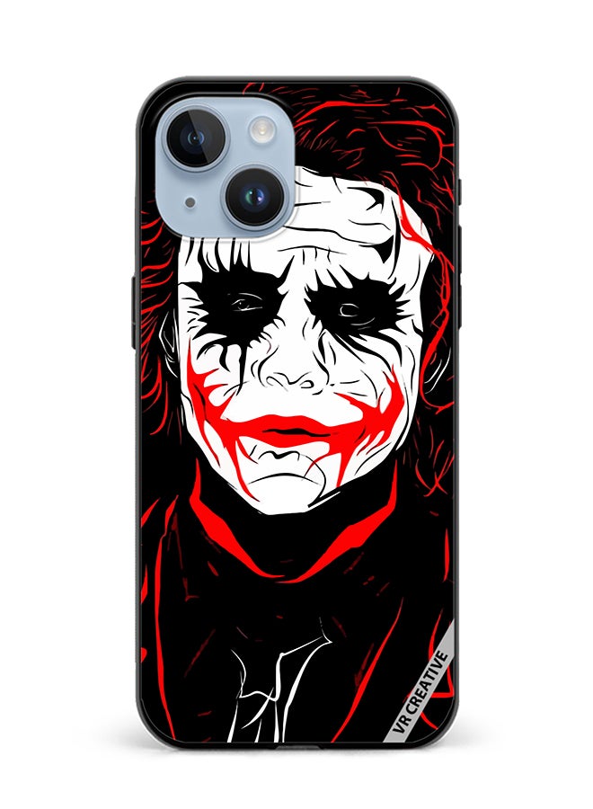 VR CREATIVE Protective Case Cover For Apple iPhone 15 Plus Joker Design Multicolour - Image 1