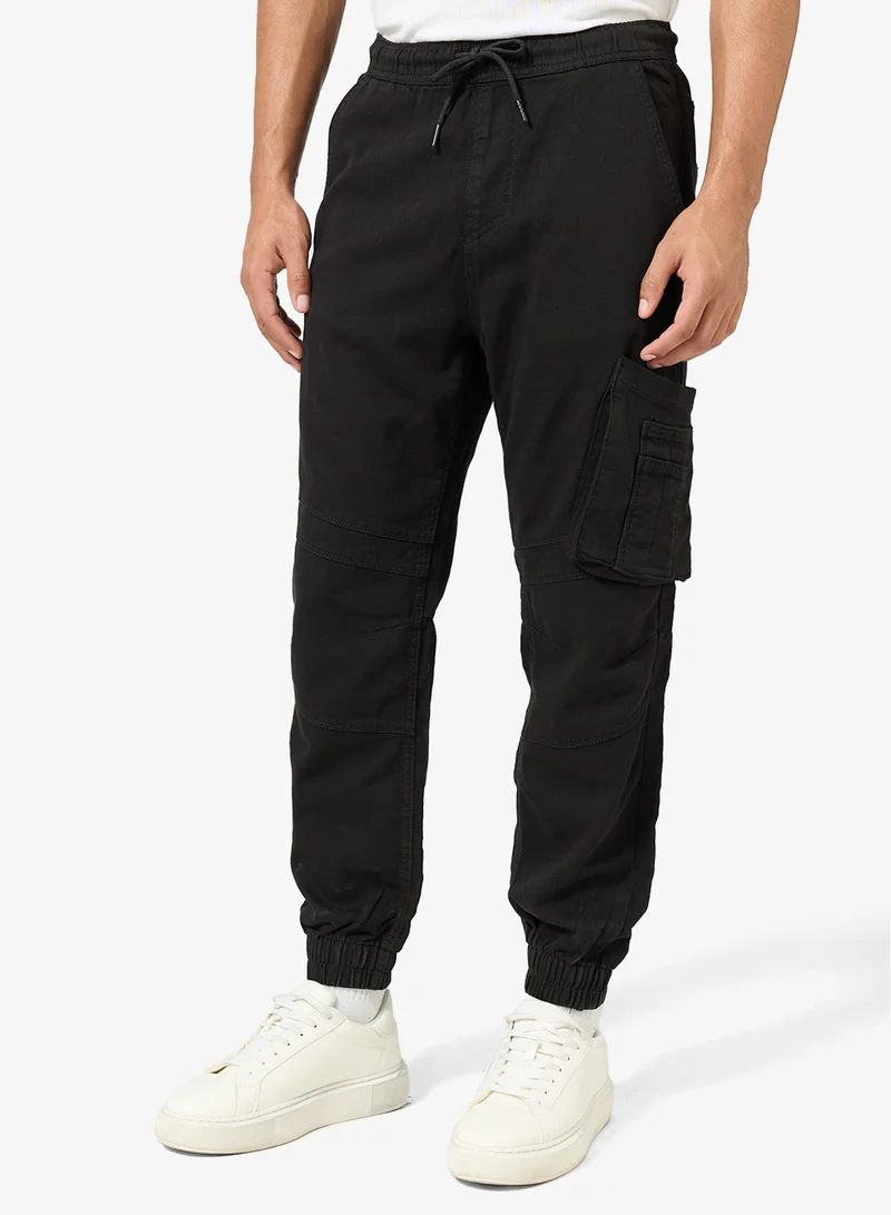 Men's Knit Denim Jogger