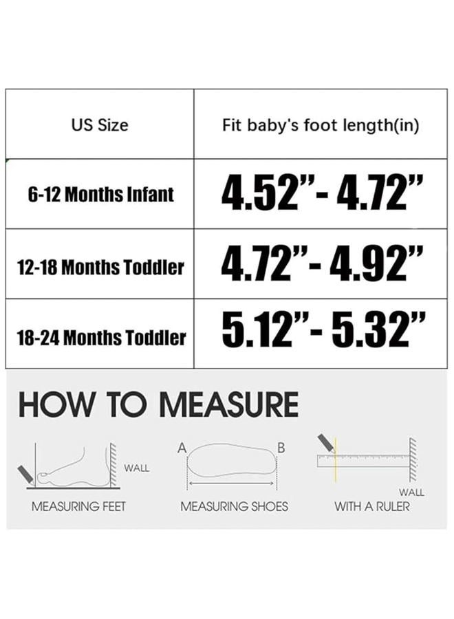 Newsonet Baby Cowboy Cowgirl Boots Infant Western Boots Toddler Boys Girls Round Toe Riding Mid Calf Boots All Seasons for 6 9 12 18 24 Months, Brown, 6-12 Months Infant - Image 5