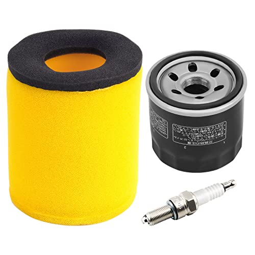 OuYi Air Filter 1378003G00 Oil Filter 1651003G00 with Spark Plug Replacement for Suzuki Eiger 400 LTA400 2x4 LTA400F 4x4 Auto 20032007King Quad 400 LTA400F LTF400F 4x4 20082012 - Image 1