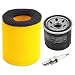 OuYi Air Filter 1378003G00 Oil Filter 1651003G00 with Spark Plug Replacement for Suzuki Eiger 400 LTA400 2x4 LTA400F 4x4 Auto 20032007King Quad 400 LTA400F LTF400F 4x4 20082012 - Image 2