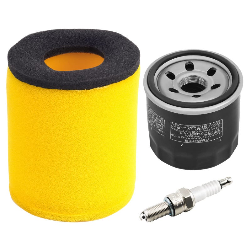 OuYi Air Filter 1378003G00 Oil Filter 1651003G00 with Spark Plug Replacement for Suzuki Eiger 400 LTA400 2x4 LTA400F 4x4 Auto 20032007King Quad 400 LTA400F LTF400F 4x4 20082012 - Image 3
