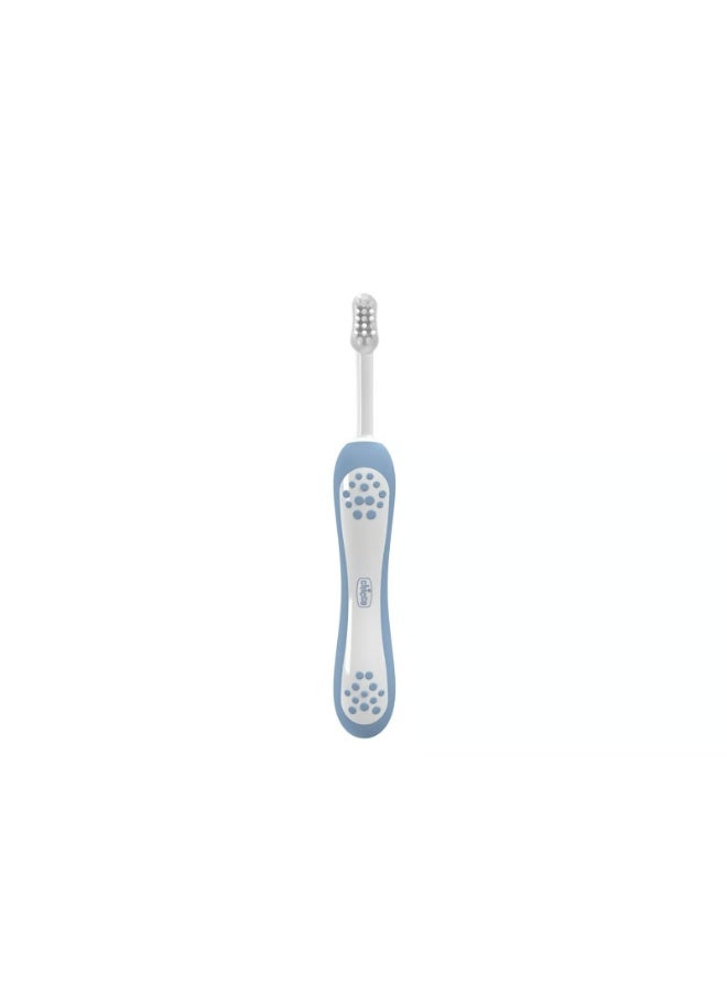 Chicco First Milk Teeth Toothbrush 6-36m Indigo - Image 1