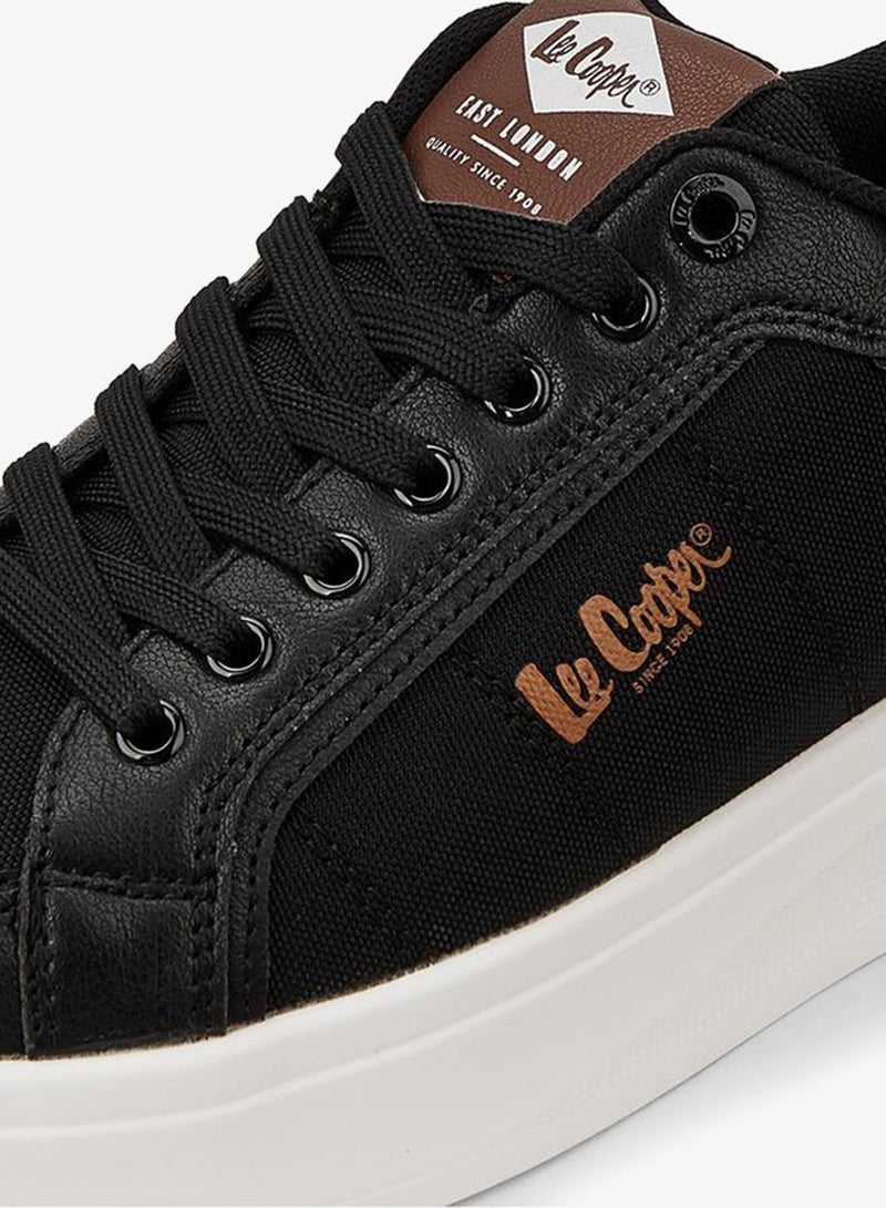 Lee Cooper Men's Solid Lace-Up Sneakers - Image 5