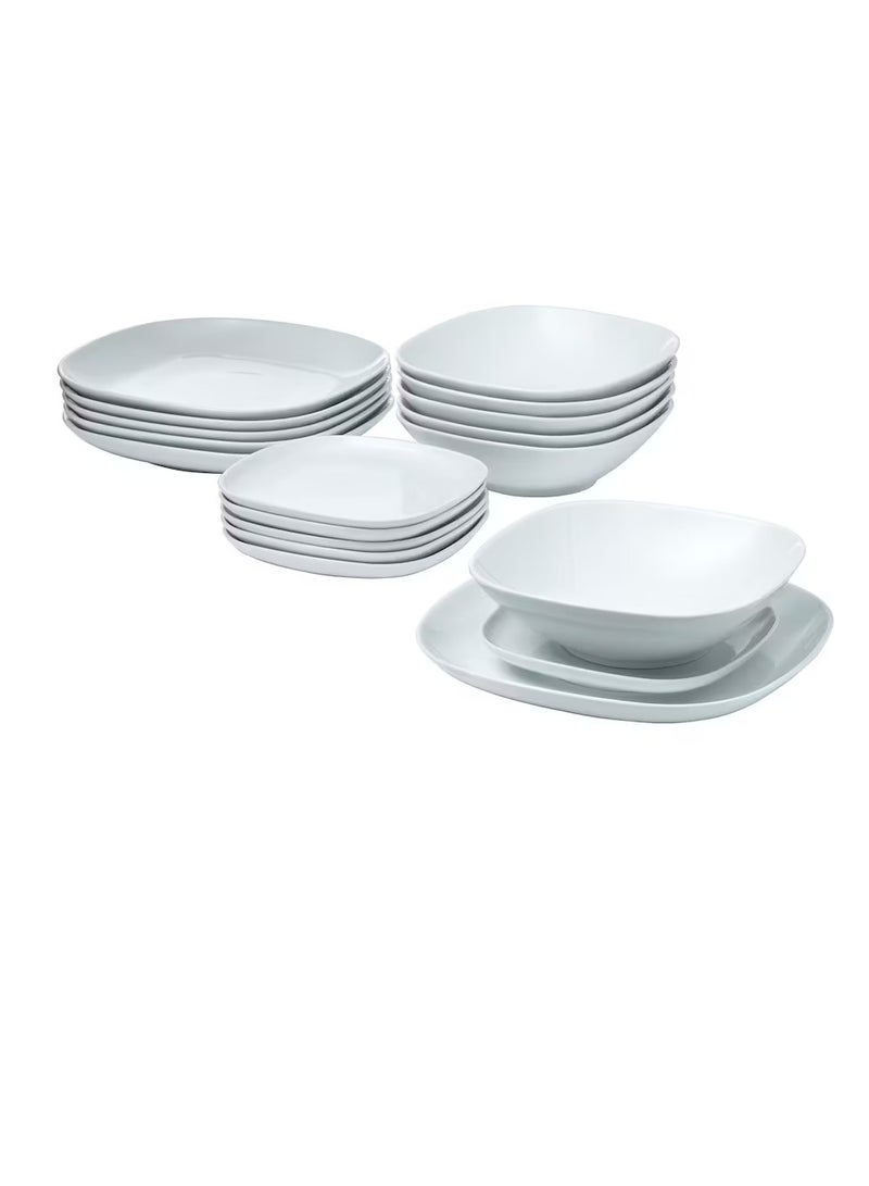 18-piece service, white - Image 1