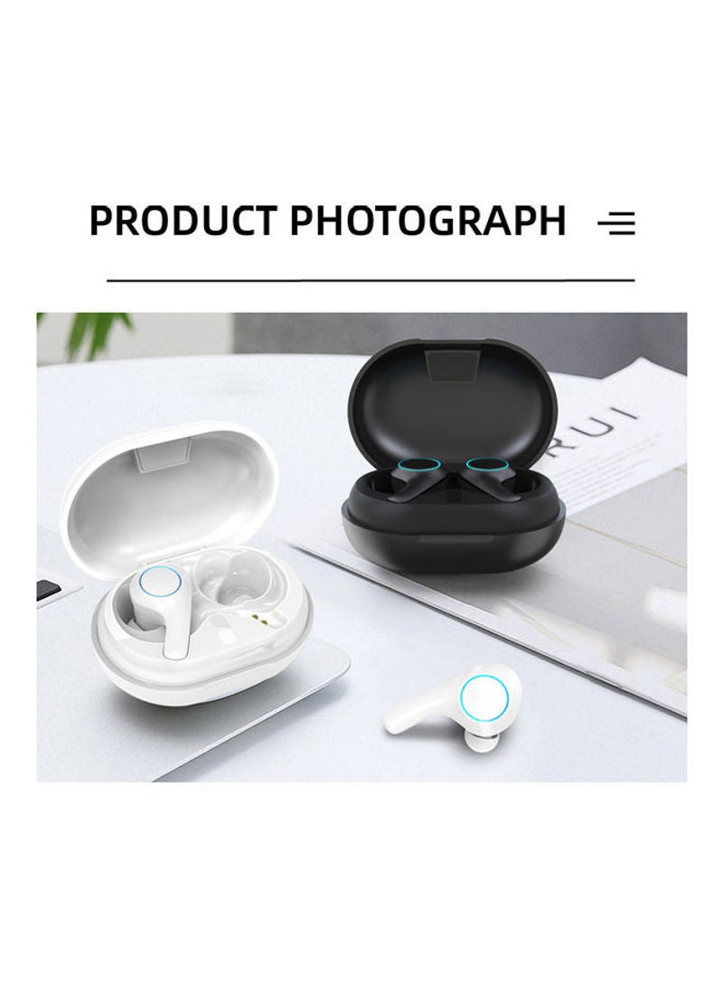 NIBEMINENT BT Wireless In-Ear Headphones White - Image 2