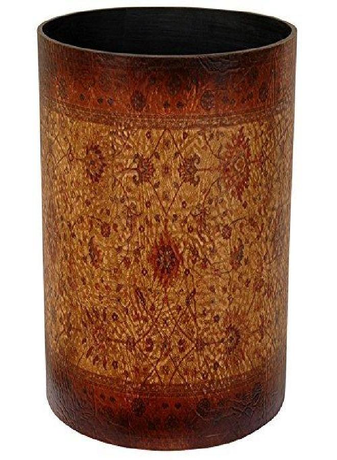 ORIENTAL FURNITURE Oriental Furniture Olde-Worlde Baroque Waste Basket  - Image 1