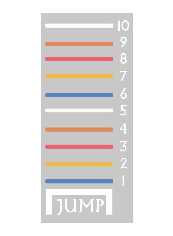 Cartoon Numbers Long Jump Sticker Sports Game Floor & Wall Decals for Kids Room, Kindergarten Decor Ramadan - Image 5