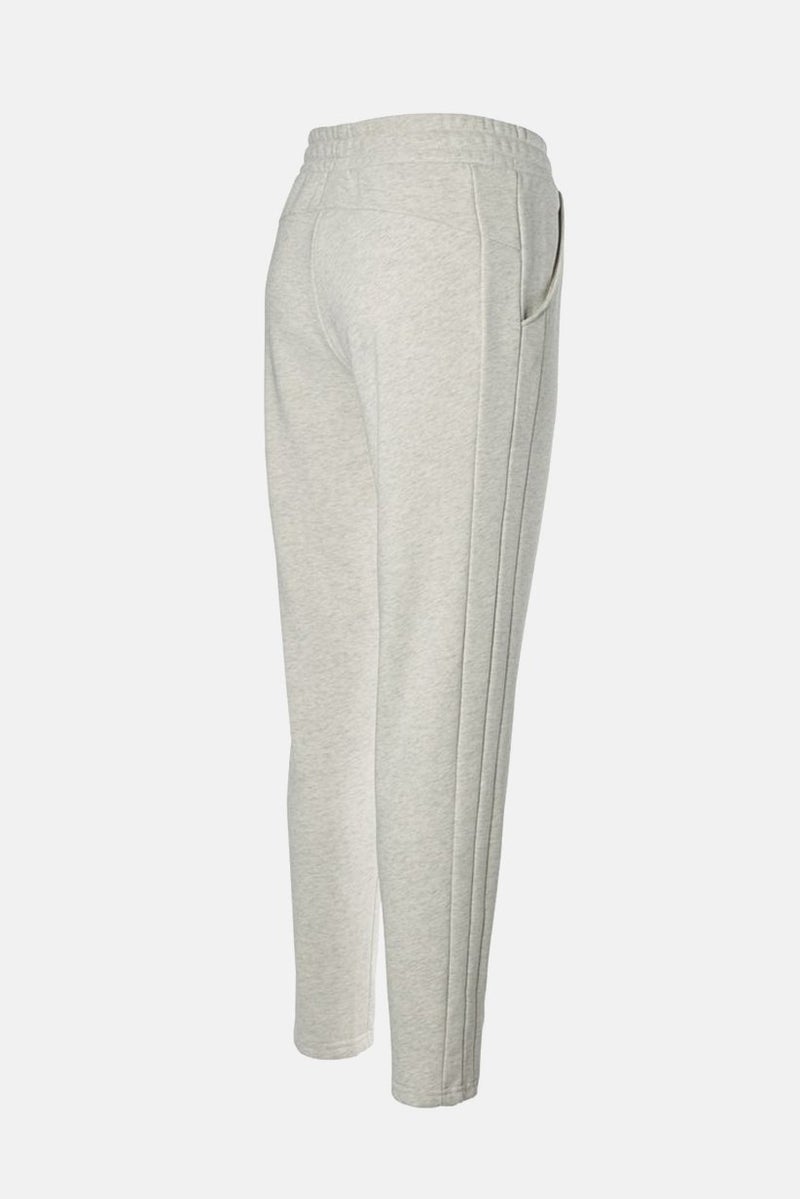 Tchibo Women Regular Fit Heather Jogger Pants, Light Grey  - Image 3