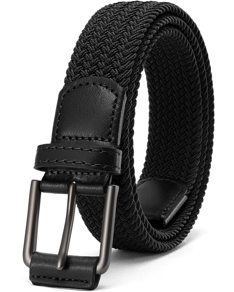 CHAOREN Elastic Boys Belt â€“ 1.25" Boys Braided Belt for Kids â€“ Youth Stretchy Design for Golf And Baseball - Image 1