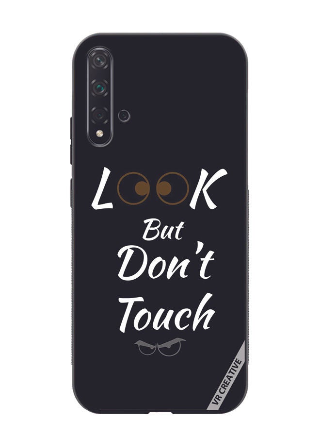 VR CREATIVE Protective Case Cover For Huawei Nova 5T Look But Don't Touch Design Multicolour - Image 1