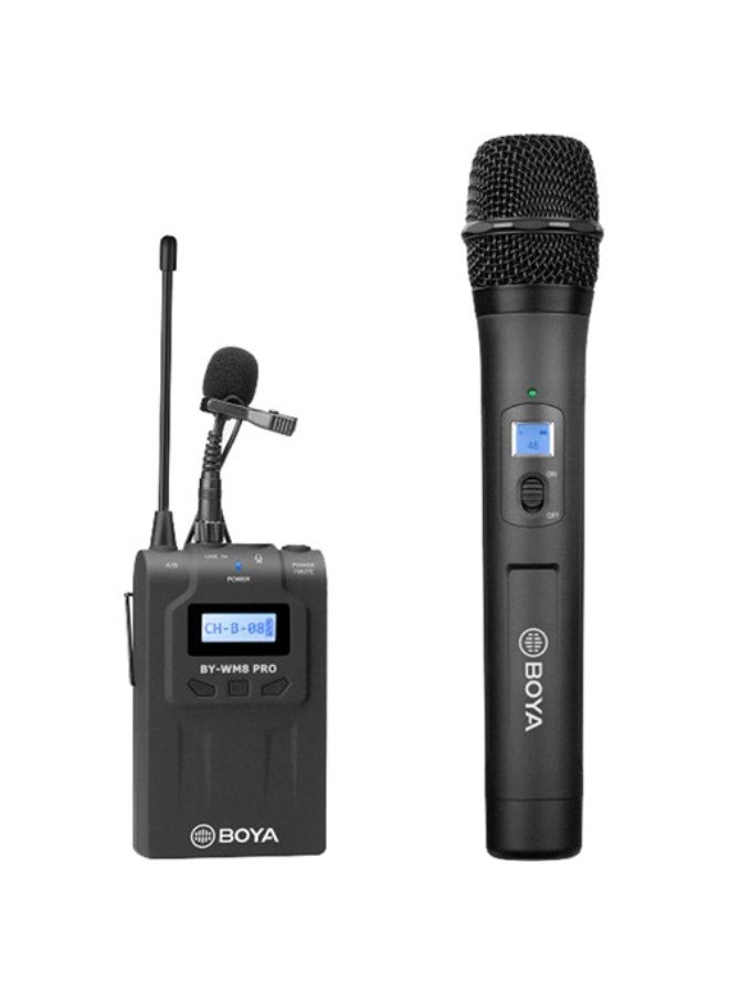 Boya BY-WM8 Pro-K3 UHF Dual-Channel Wireless Microphone System - Image 1