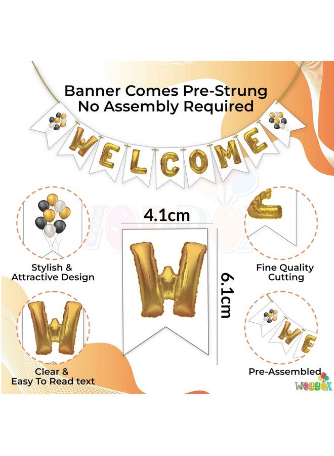 Wobbox Baby Shower Bunting Banner,Godh Bharai Caremony Banner, Baby Shower Decoration For a Memorable Celebration, Baby Shower Decorations Items-(FP55) - Image 2
