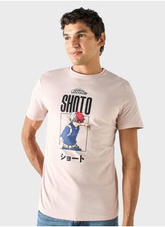 SP Characters تي شيرت مطبوع برقبة دائرية  - Image 1