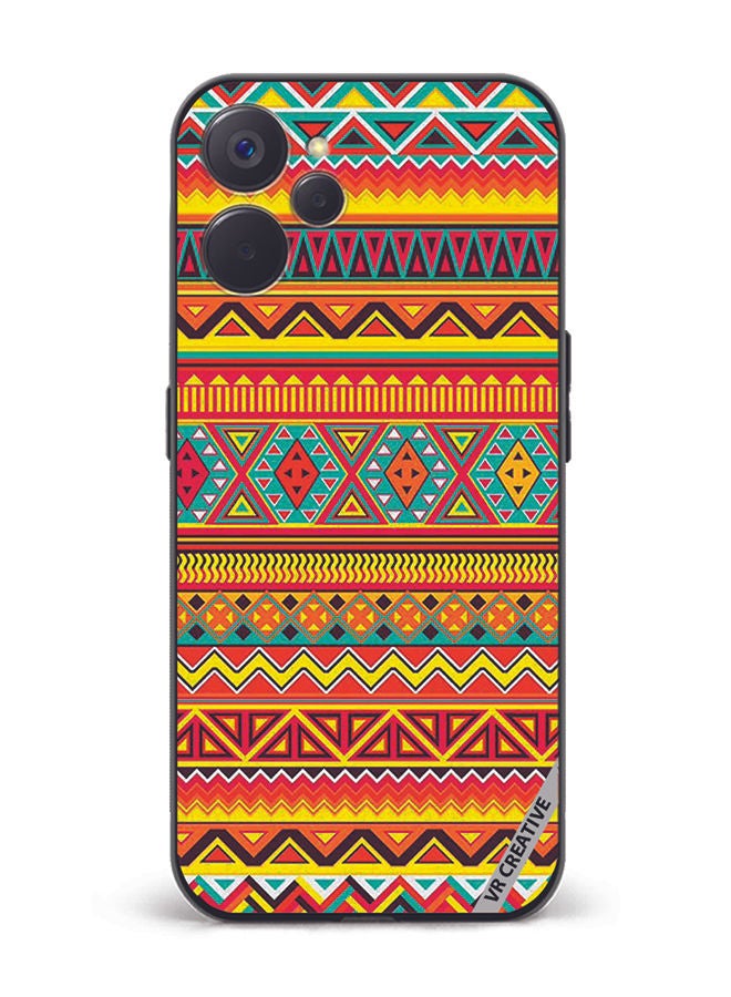 VR CREATIVE Protective Case Cover For Realme 10 5G Abstract Design Multicolour - Image 1