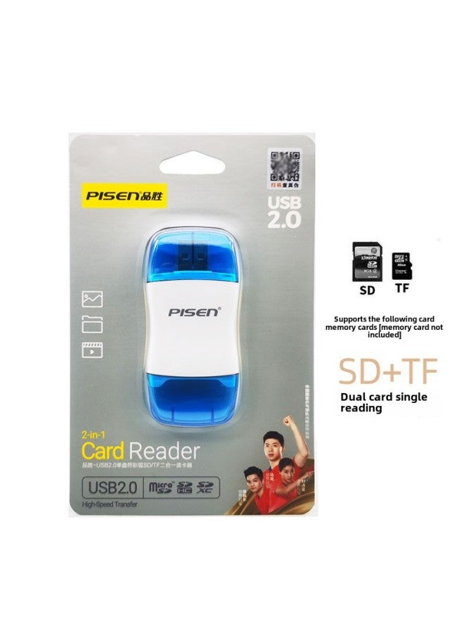 Pinsheng All-in-One Card Reader For SONY Memory Stick MS Short Stick PSP Card Camera SD Card M2 Memory Card CF-Colour:Sd-tf Supports Card Reader - Image 1