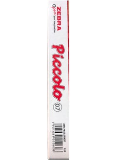 ZEBRA 12 Piece Piccolo Blue Ball Pen 0.7mm Fine Tip  - Image 2