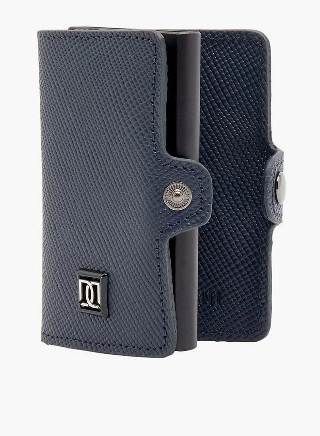 دوتشيني Men Automatic Leather Card Holder