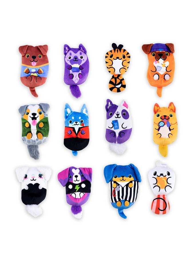 Dogs vs Squirls Dogs vs Squirls - Mystery Bag - 2pk - 4" Super-Soft & Bean-Filled Plushies! Collect These as Stocking Stuffers! Great for Advent Calendars - Great for Kids, Boys, & Girls!  - Image 4