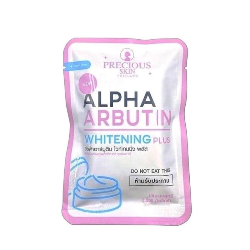 Hani Po Precious Skin Alpha Arbutin 3 Plus  Lotion Powder 2500mg  Pack of 1  ThailandNatural Moisturizing serum for women  Natural cleansing for women  girl men  adults  Cream for women  girls  facial cream  body cream for women  girls - Image 1