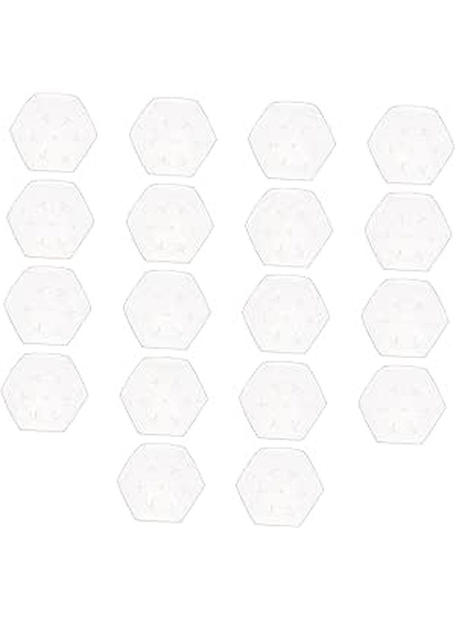 Reusable Plastic Flower Shaped Dessert Bowls 24 Pack For Parties Appetizers Jelly Mousse - Image 1