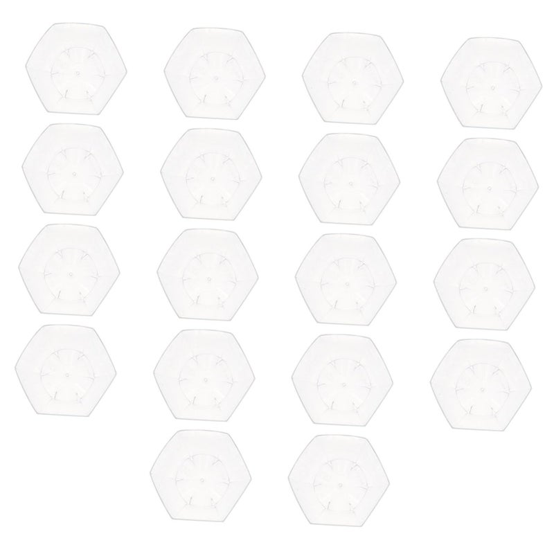 Reusable Plastic Flower Shaped Dessert Bowls 24 Pack For Parties Appetizers Jelly Mousse - Image 2