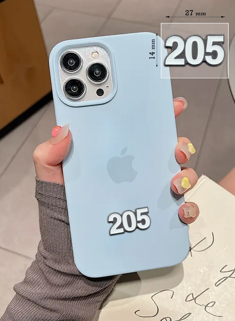 ملصق رقم الكود 205 قطعتين للجوال أو أي سطح أملس - Image 5