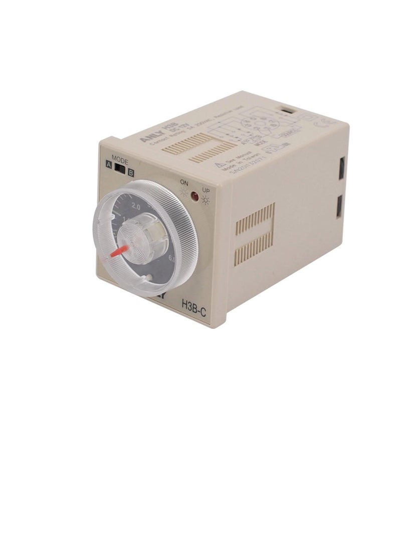 ANLY Multi Range On Delay Analogue Timer 12VDC 8Pin - H3B  - Image 1