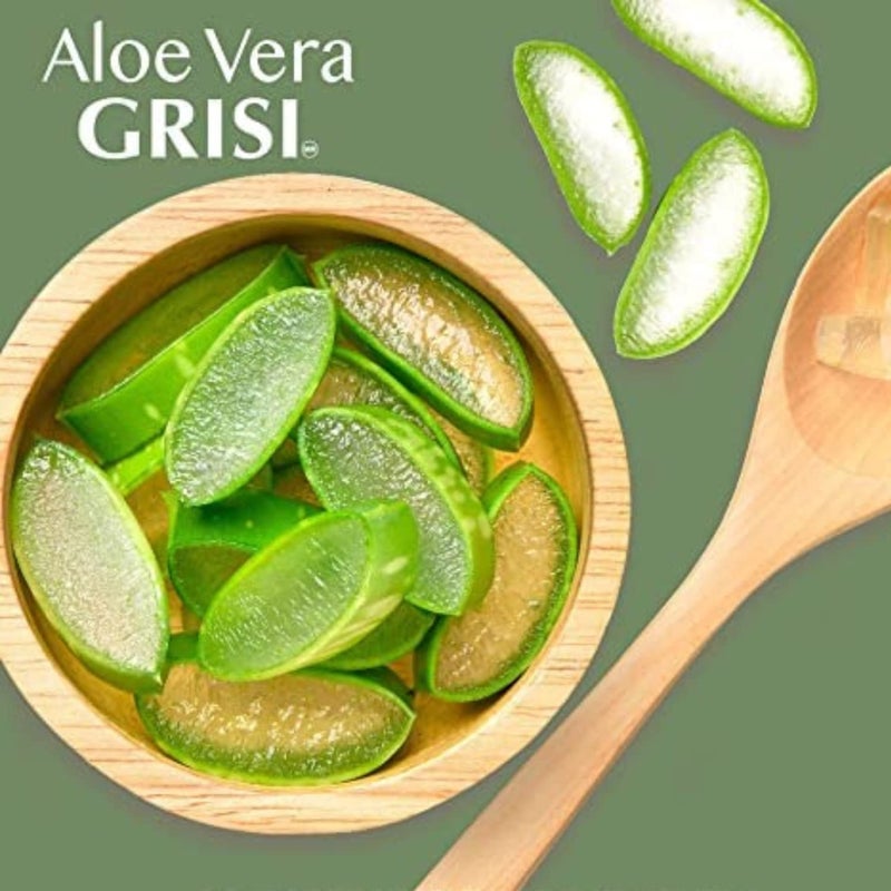 Grisi Aloe Vera Conditioner, Moisturizing Hair Product with Aloe Extract, Paraben-Free, 2-Pack for Soft and Shiny Hair, 13.5 FL Oz each - Image 4