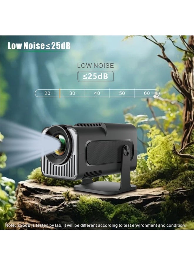 أواسيس لينك جهاز عرض ذكي HY320mini - دقة عالية 1080 بكسل، دوران 180 درجة، ضبط تلقائي للصورة، مناسب للمكتب/المنزل، قابس المملكة المتحدة (أسود) - Image 3