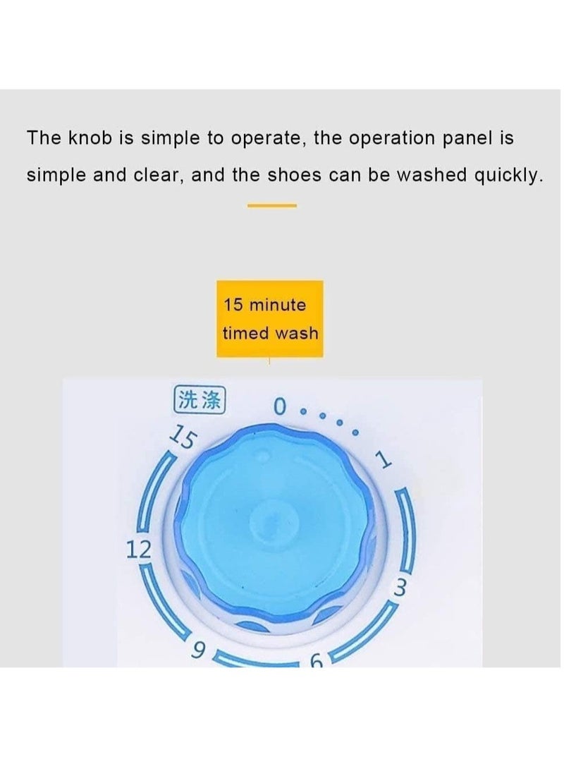 ELTRAZONE Portable Washing Machine& Spin Dryer,Mini Washing MachineSpin Cycle W/Hose,Capacity,Ideal for Compact Laundry,For Dorms,Apartments, - Image 3