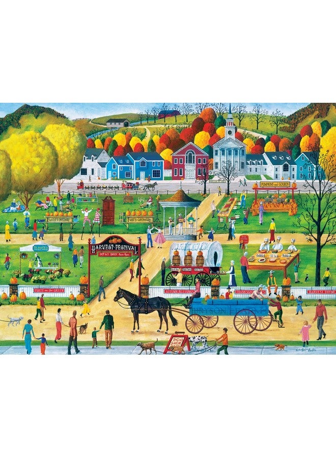 MasterPieces 300 Piece Ez Grip Jigsaw Puzzle - Havest Festival - 18"X24" - Image 2