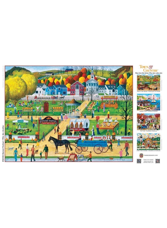 MasterPieces 300 Piece Ez Grip Jigsaw Puzzle - Havest Festival - 18"X24" - Image 4