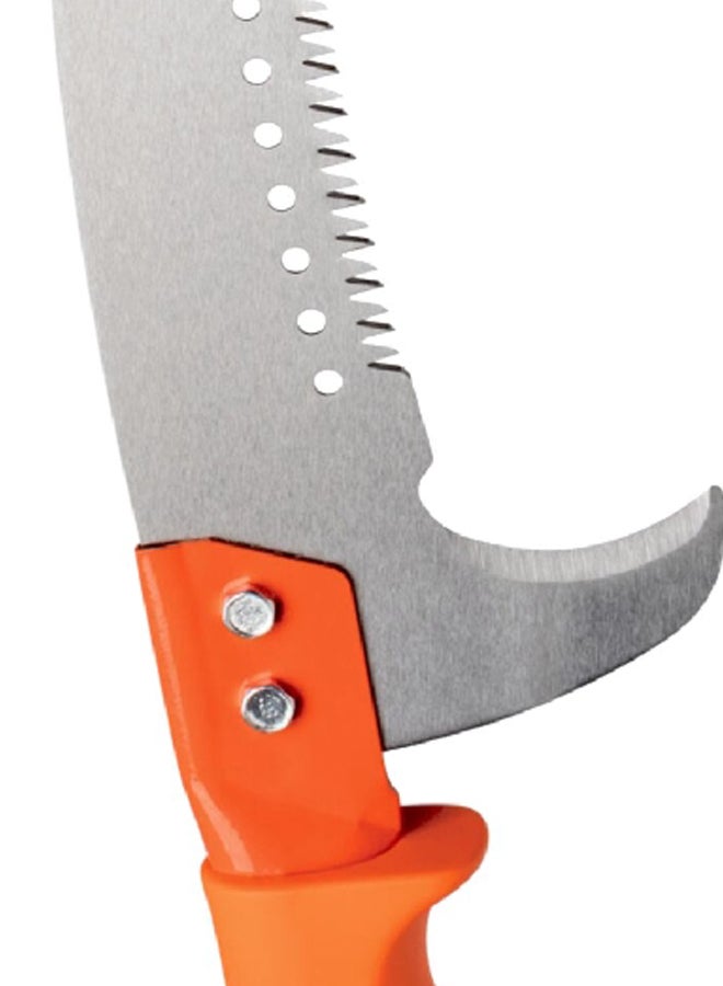EZ SMART Sure-Grip Handle Rust-Resistant Hard-Chrome Pruning Saw Orange and Grey 14 Inch 7004393 - Image 2