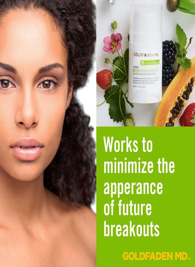 GOLDFADEN MD Detox Hydrating Gel for Face | BHA Skin Balancing Treatment Moisturizer w/Salicylic Acid & Mallow Extract| Helps Clear & Balance Oily, Problematic Skin 1.7 fl oz - Image 2