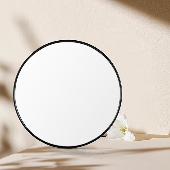 UDHVREKH UDHVREKH 10X Magnifying Mirror with DoubleSuction Cup for Achieving Perfect Makeup Portable Shaving Acne Blackhead Removal Travel Bathroom Compact and Portable Hand Mirror for Womens or Men - Image 1