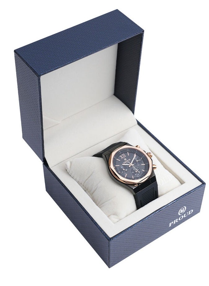 DERAAH - Proud Wrist Watch Black - Image 1