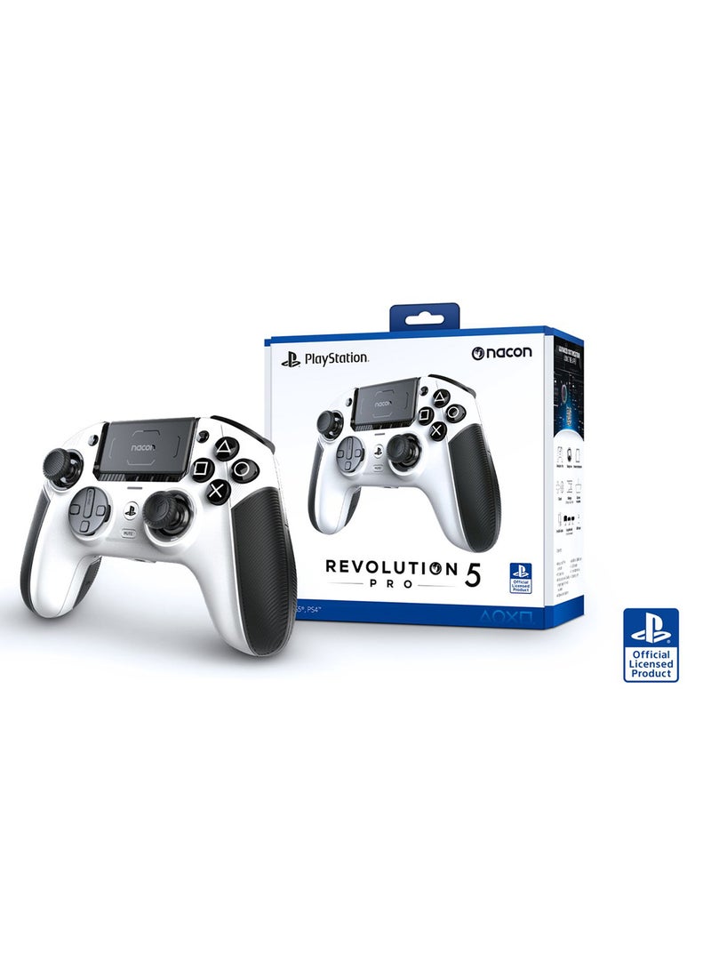 ناكون وحدة تحكم Nacon Revolution 5 PRO باللون الأبيض - Image 2