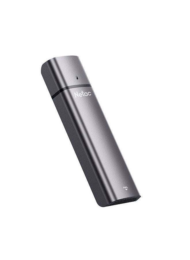WH21 M.2 SATA Protocol Portable Hard Disk Case High-speed Transmission Aluminum Alloy Shell Built-in Data Cable