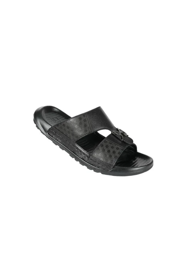 بارجيل أونو 008-3629 Barjeel Uno Mens Casual Sandals 30059-13 Black