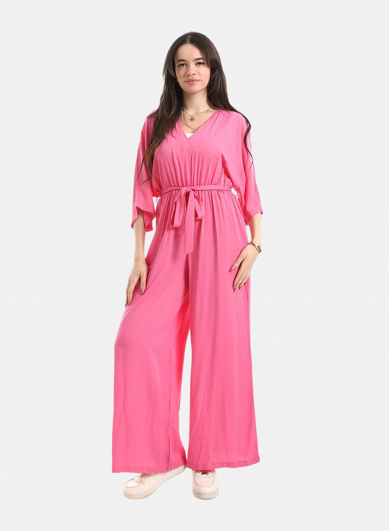 Andora Comfy Jumpsuit For Women - Fuchsia - Image 1